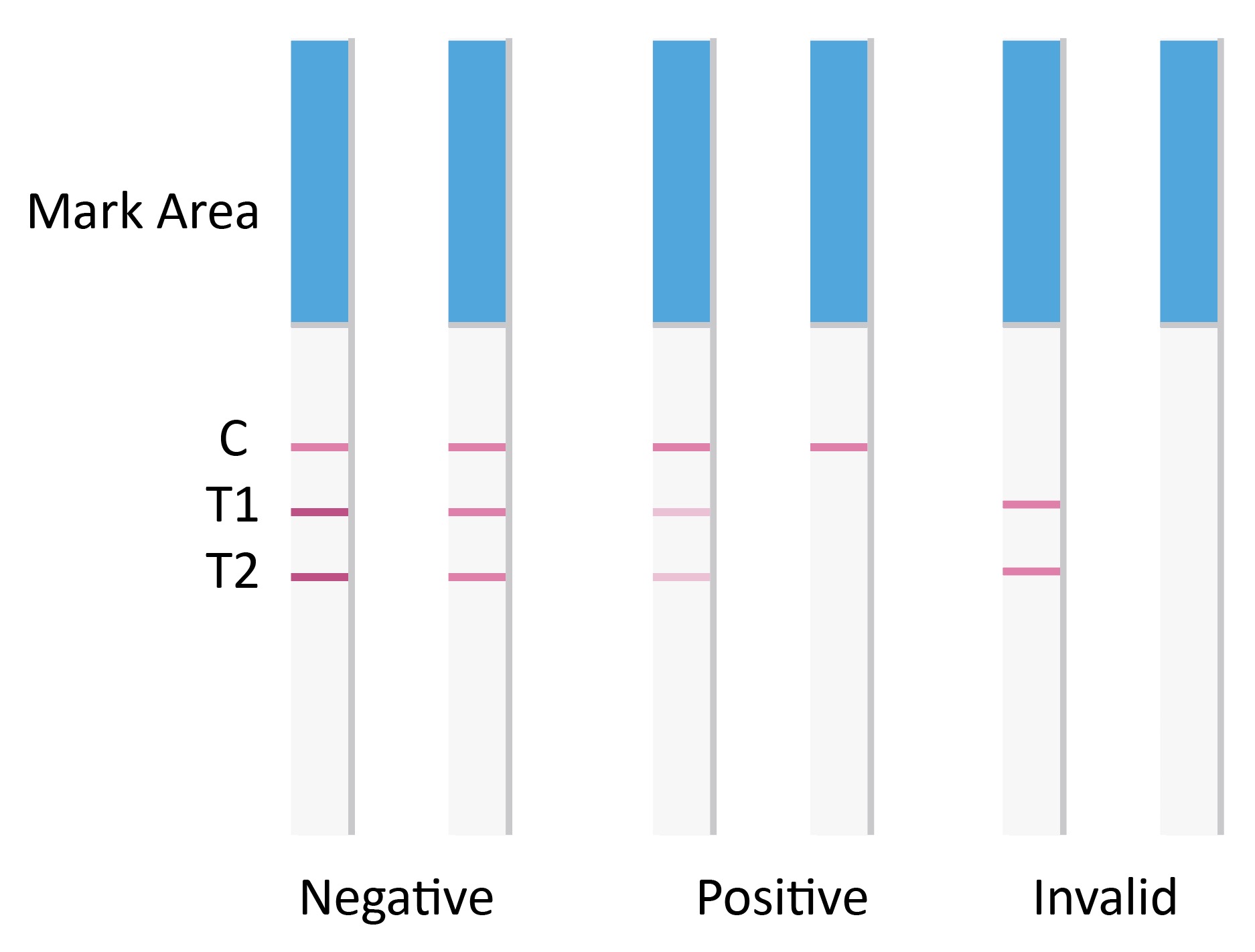 2in1 BT Beta-lactams-Tetracyclines rapid test kit for milk with strips and micro-wells